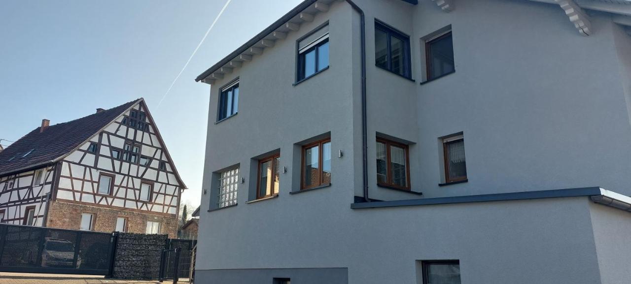Grosse Tolle 4 Zimmer Ferienwohnung Im Herzen Des Odenwaldes Mörlenbach Esterno foto